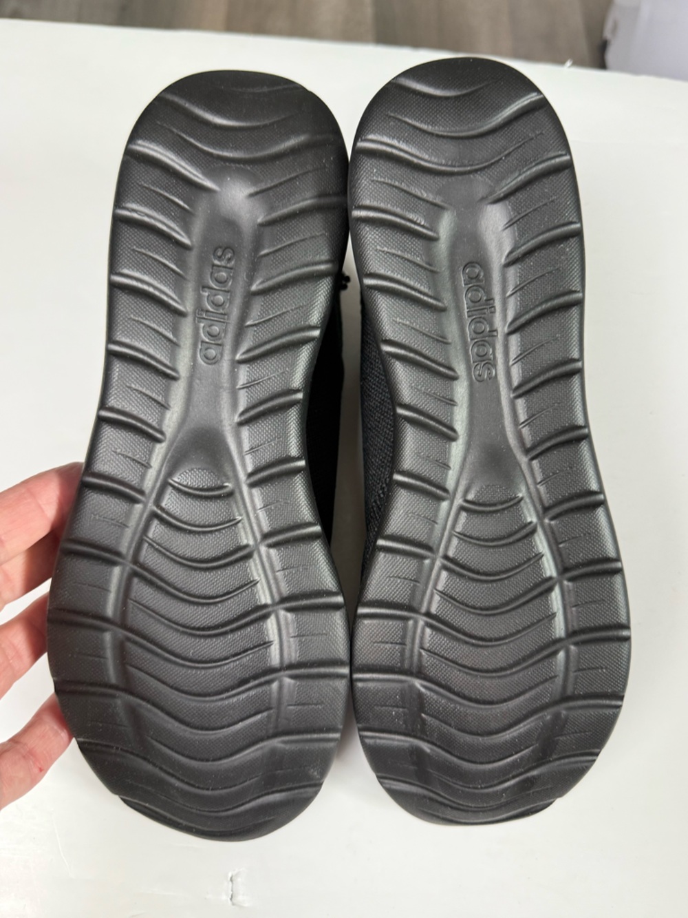 NWT Women’s Adidas Black Cloudfoam Pure 2.0 Sneakers Size 8 - Picture 4 of 7